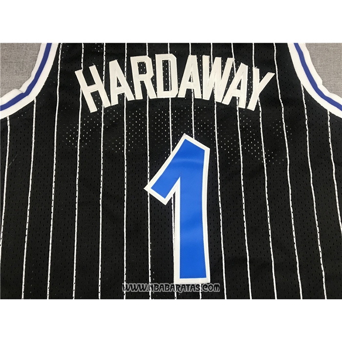 Camiseta Orlando Magic Anfernee Hardaway #1 Mitchell & Ness 1994-95 Negro